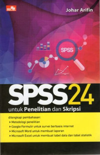 SPSS 24 untuk Penelitian dan Skripsi