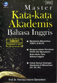 Master Kata-Kata Akademis Bahasa Inggris