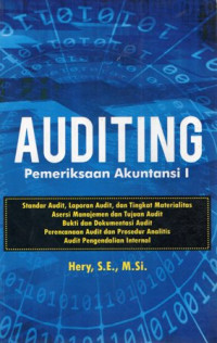 Auditing: Pemeriksaan Akuntansi I