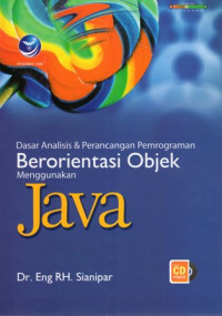 Dasar Analisis & Perancangan Pemrograman Berorientasi Objek Menggunakan Java