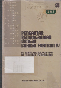 Pengantar Pemrograman dengan Bahasa Fortran IV