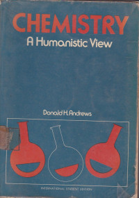 Chemistry A Humanistic View