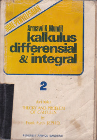 Kalkulus Differensial Dan Integral Jilid.2