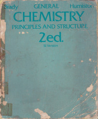 General Chemistry: Principles And Structure