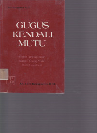 Gugus Kendali Mutu : Seri Manajemen No.77