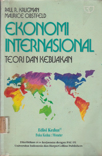 Ekonomi Internasional Teori Dan Kebijakan: Moneter Buku.2