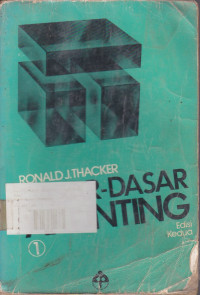 Dasar-dasar Akunting (Principles Accounting) 1