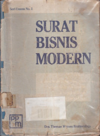 Surat Bisnis Modern: Seri Umum No.1