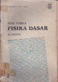 Fisika Dasar: Mekanika Jilid.2