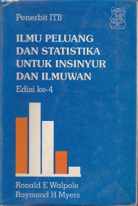 Ilmu Peluang Dan Statistika Untuk Insinyur Dan Ilmuwan