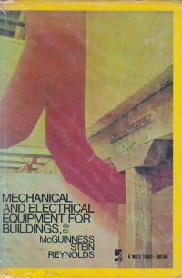 Mechanical And Electrical Equipment For Buildings