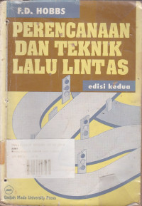 Perencanaan Dan Teknik Lalu Lintas