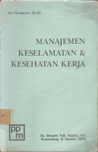 Manajemen Keselamatan & Kesehatan Kerja