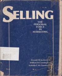 Selling The Personal Force in Marketing