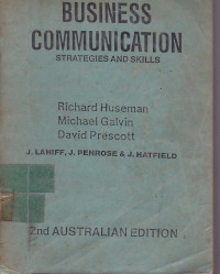 Business Communication Strategies And Skills