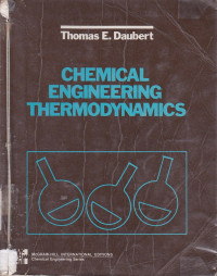 Chemical Engineering Thermodynamics