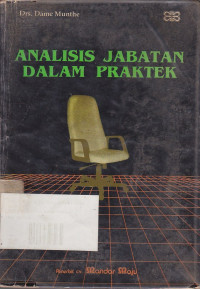 Analisis Jabatan Dalam Praktek