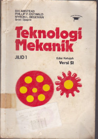 Teknologi Mekanik Jilid 1