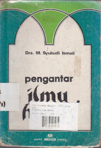 Pengantar Ilmu Hadist