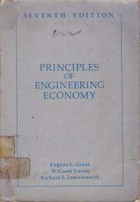 Principles Of Engineering Economy