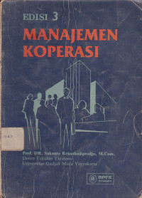 Manajemen Koperasi Ed.3