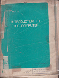 Introduction to the Computer