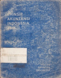 Prinsip Akuntansi Indonesia 1984