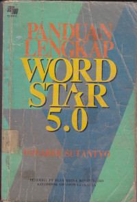 Panduan Lengkap Word Star 5.0