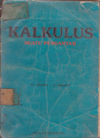 Kalkulus Suatu Pengantar