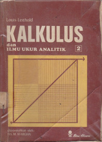 Kalkulus Dan Ilmu Ukur Analitik Jilid.2