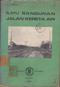 Ilmu Bangunan Jalan Kereta Api