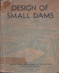 Design Of Small Dams