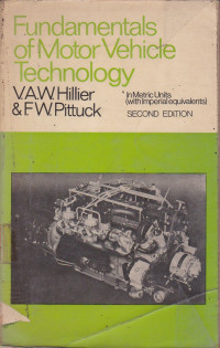 Fundamentals of Motor Vehicle Technology