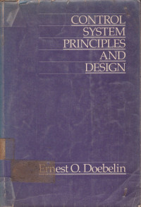 Control System Principles and Design