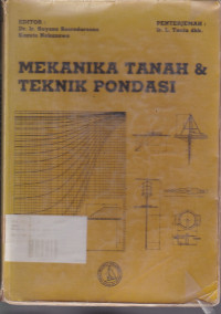 Mekanika Tanah & Teknik Pondasi