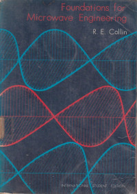 Image of Foundations For Microwave Engineering