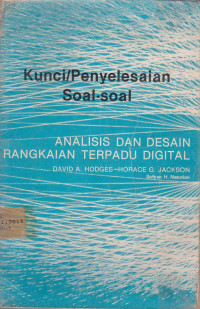 Kunci / Penyelesaian Soal - soal : Analisis dan Desain Rangkaian Digital