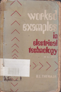 Worked Examples in Electrical Techonology