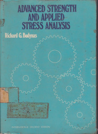 Advanced Strength And Applied Stress Analysis