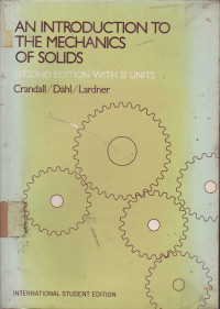 An Introduction To The Mechanics Of Solids