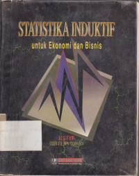 Statistika Induktif: Untuk Ekonomi Dan Bisnis