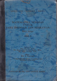 Matematika Terapan Untuk Para Insinyur Dan Fisikawan Jilid.2