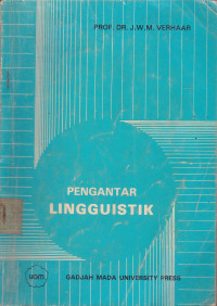 Pengantar Linguistik Jilid.1