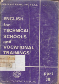 English For Technical Schools And Vocating Trainings: Part.3