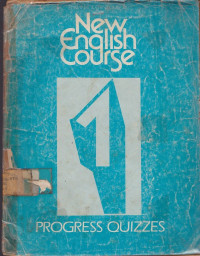 New English Course 3 : Progress Quizzes