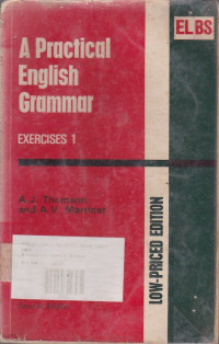 A Practical English Grammar : Exercises 1