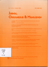 Jurnal Organisasi dan Manajemen