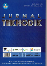 Jurnal Teknodik Vol.27 No.1