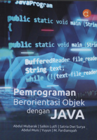 Image of Pemrograman Berorientasi Objek dengan Java