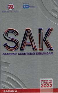 SAK Standar Akuntansi Keuangan Bagian A- B Efektif Per 1 Januari 2022